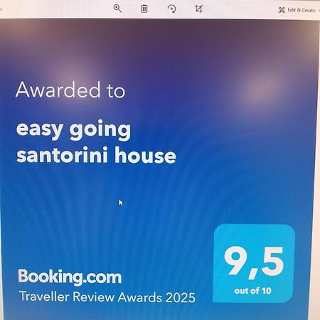 Easy Going Santorini House Lägenhet Éxo Goniá Exteriör bild