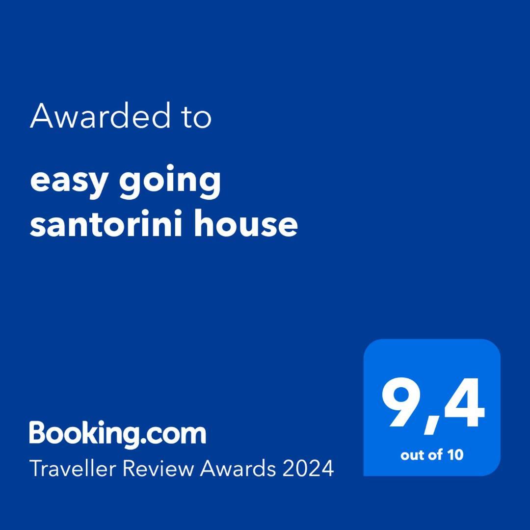 Easy Going Santorini House Lägenhet Éxo Goniá Exteriör bild